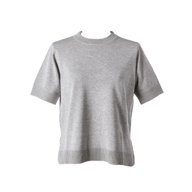 ［Lt.gray］ | 〈26ss新色登場〉薄手ニットでキレイめにもカジュアルにも◎ サマーニットトップ… | coca