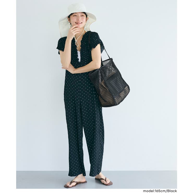 夏のレジャーに大活躍◎中身が見えるメッシュトートバッグ | coca | 詳細画像15 