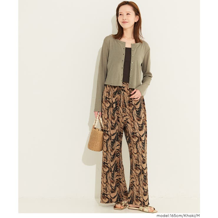 シアージョーゼットコンパクトカーディガン | coca | 詳細画像12 