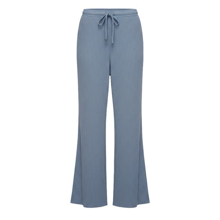 ［Dk.blue］ | 〈26ss新色登場！〉セルフカットできるリブパンツ[EAZY TEX ] | coca