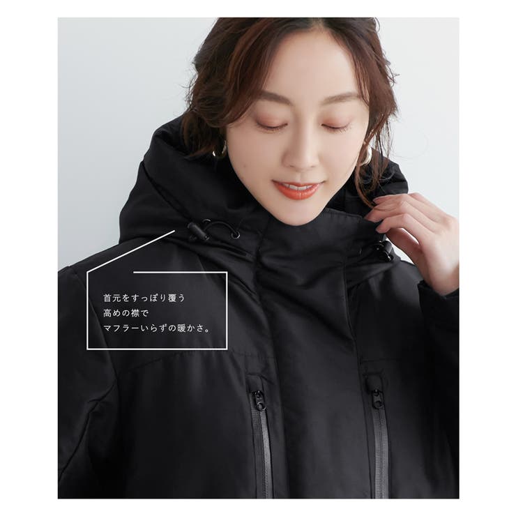 中綿コート レディース ロング丈[品番：PA000011432]｜coca（コカ）の