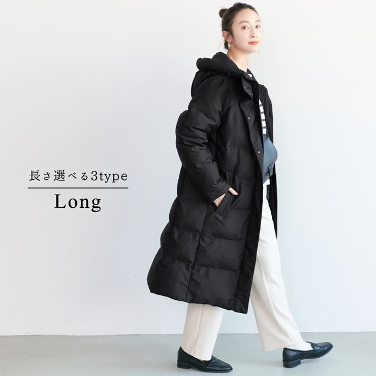 中綿コート レディース ロング丈[品番：PA000011432]｜coca（コカ