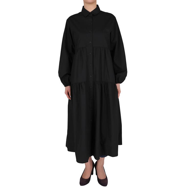 激かわ♡ブラック シャツワンピース 長袖 楽天市場】ミニワンピース レディース 長袖 シャツワンピース