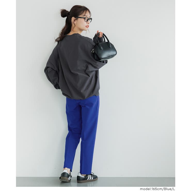 〈26ss新色登場〉360°美脚見えを叶える！3Dストレッチハイウエストパンツ | coca | 詳細画像28 