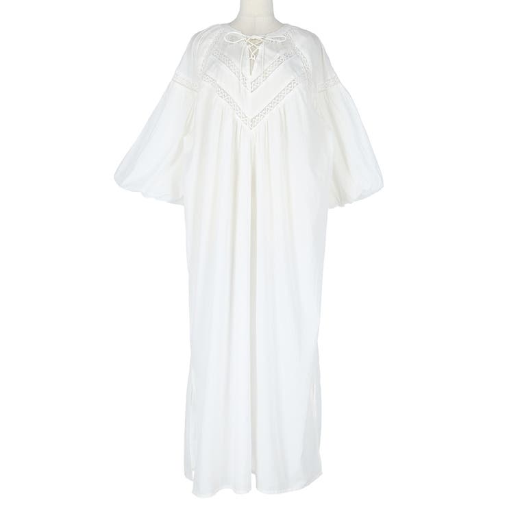 レース切り替えワンピース | coca | 詳細画像2 