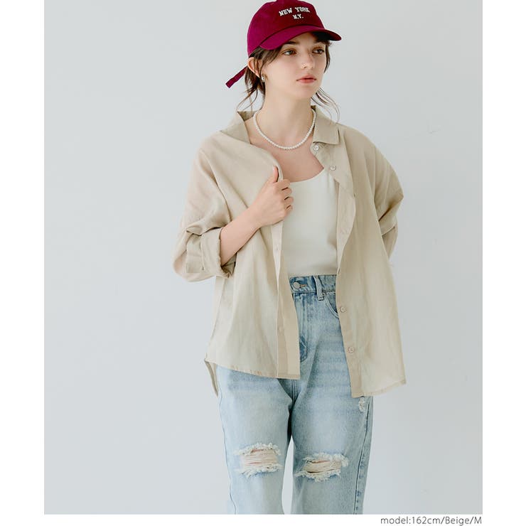 【新色追加/お気に入り数7000突破】ガーゼシャツ | coca | 詳細画像34 