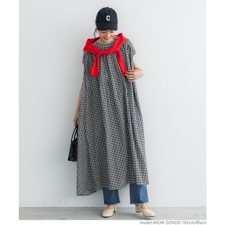 ダイアグラム ワンピース ロング ベルト チェック フレア ピンク マキシ チェーンベルトプリントワンピース / GRACE CONTINENTAL | GRACE