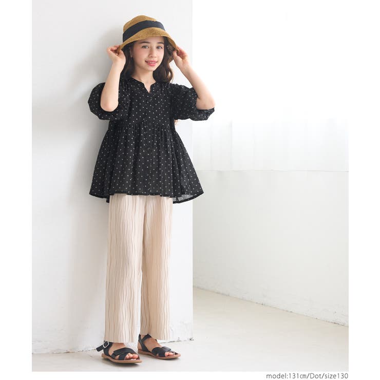 親子お揃い袖ボリュームティアードブラウス レディース | coca | 詳細画像8 