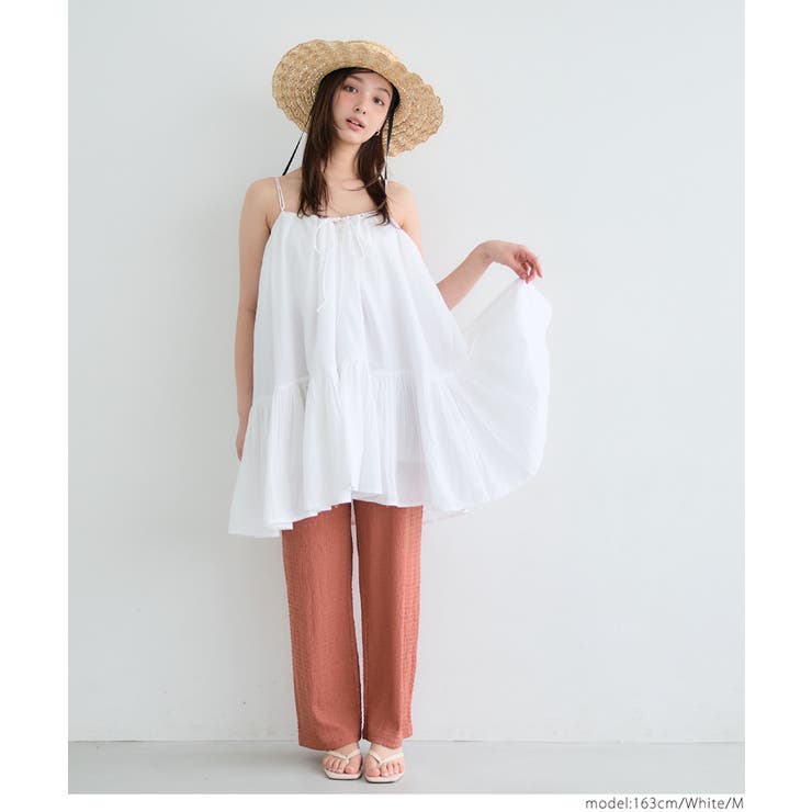 ボリュームチュニックキャミソール レディース | coca | 詳細画像12 