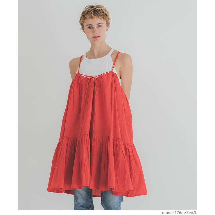 ボリュームチュニックキャミソール レディース | coca | 詳細画像14 