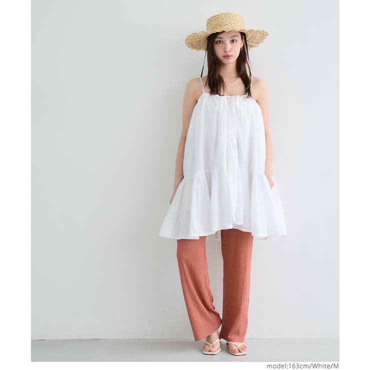 ボリュームチュニックキャミソール レディース | coca | 詳細画像8 