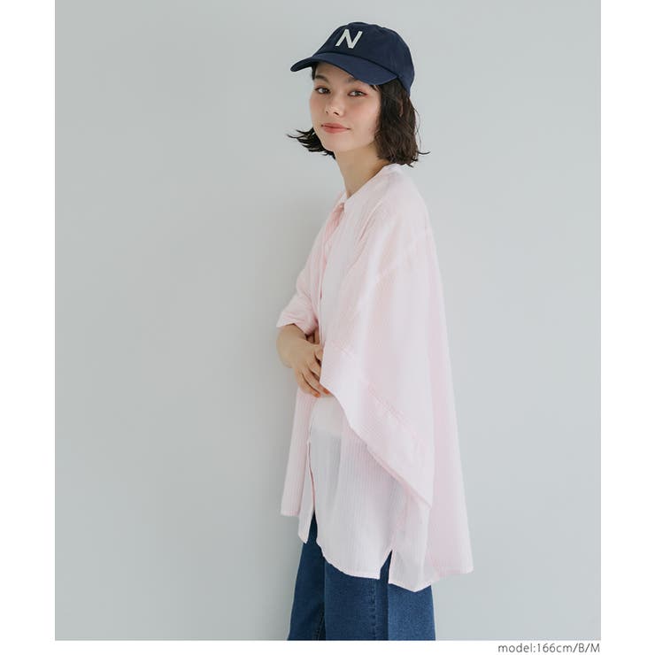 コットンボイルポンチョシャツ | coca | 詳細画像23 