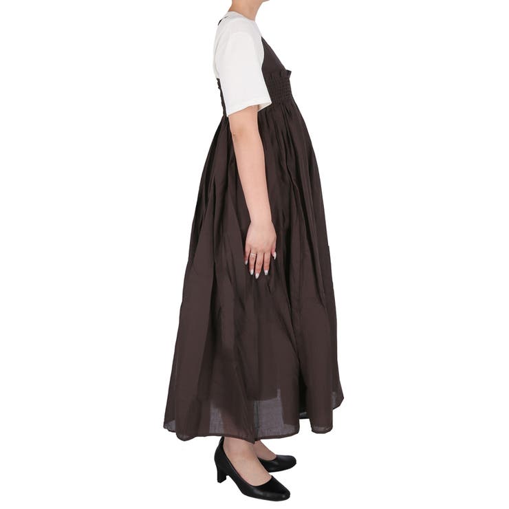 ギャザーキャミワンピース レディース | coca | 詳細画像5 