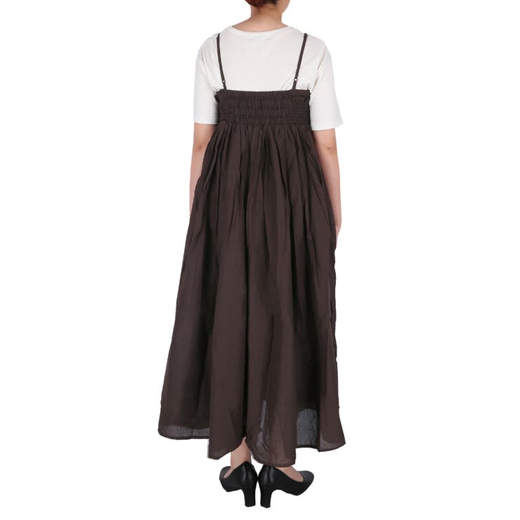 ギャザーキャミワンピース レディース | coca | 詳細画像6 