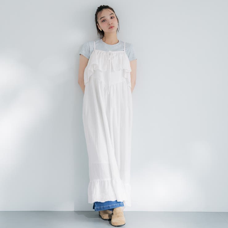 レースフリルワンピース | coca | 詳細画像1 