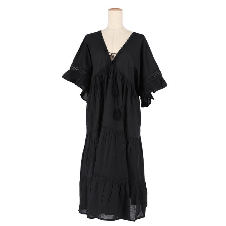 Vネックレースワンピース レディース | coca | 詳細画像3 