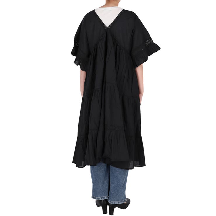 Vネックレースワンピース レディース | coca | 詳細画像6 