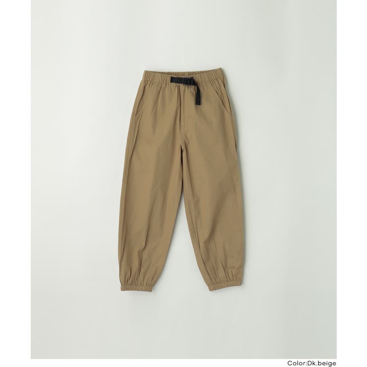 コットンリップストップジョガーパンツ キッズ | coca | 詳細画像18 