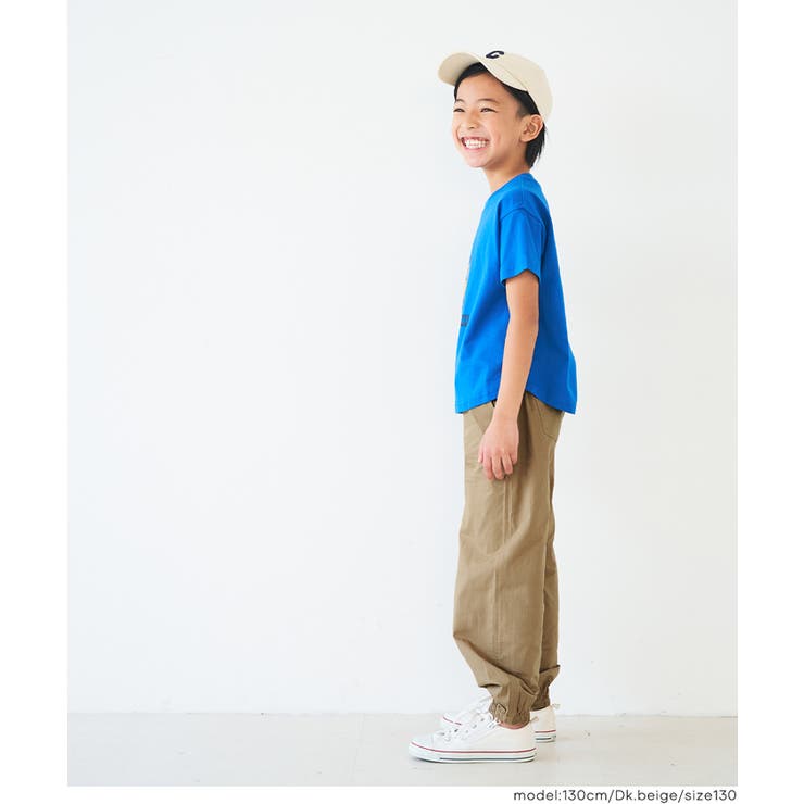 コットンリップストップジョガーパンツ キッズ | coca | 詳細画像3 