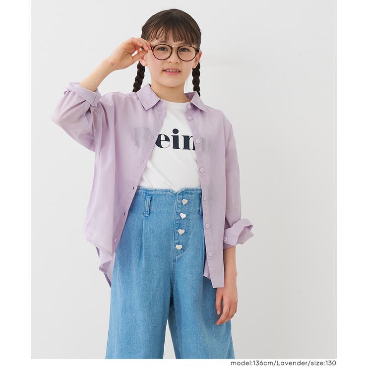 親子お揃いガーゼシャツ キッズ | coca | 詳細画像12 