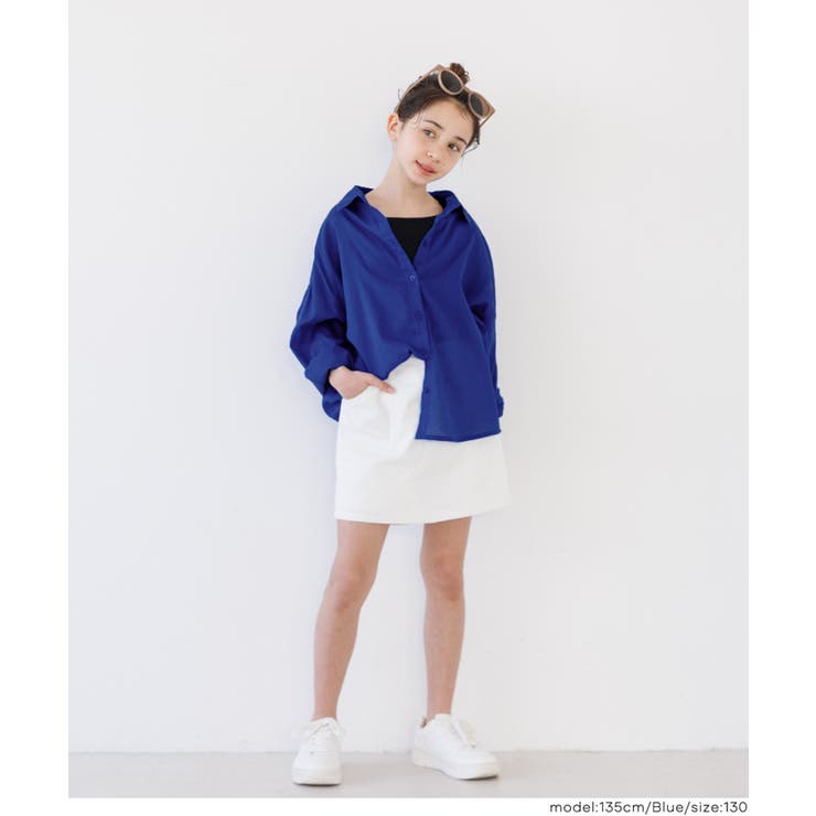 親子お揃いガーゼシャツ キッズ | coca | 詳細画像5 