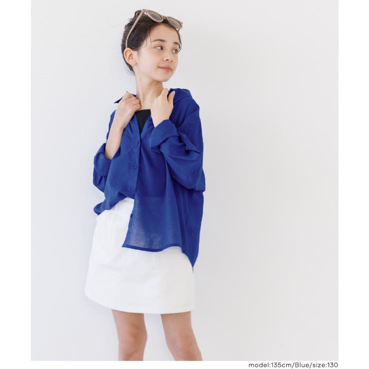 親子お揃いガーゼシャツ キッズ | coca | 詳細画像8 