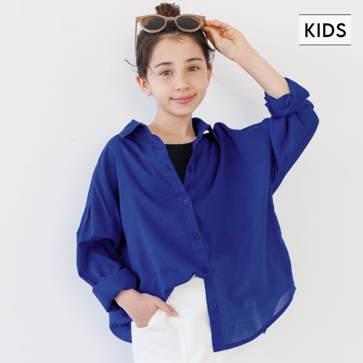 親子お揃いガーゼシャツ キッズ | coca | 詳細画像1 