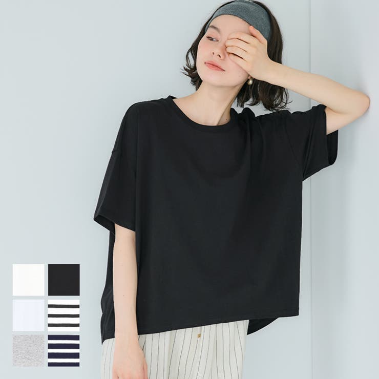 ラウンドヘムTシャツ レディース | coca | 詳細画像1 