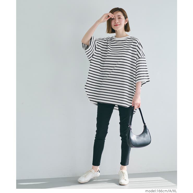 OE天竺5部袖ビッグTシャツ レディース | coca | 詳細画像6 