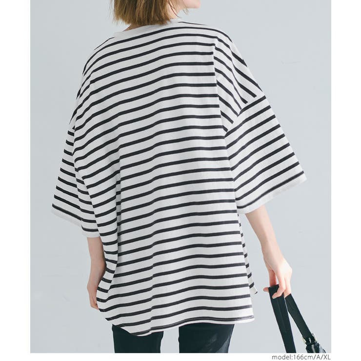 OE天竺5部袖ビッグTシャツ レディース | coca | 詳細画像7 