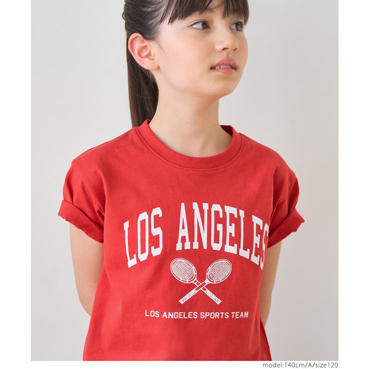 ［A］ | 親子お揃いアソートデザインクルーネックTシャツ キッズ | coca