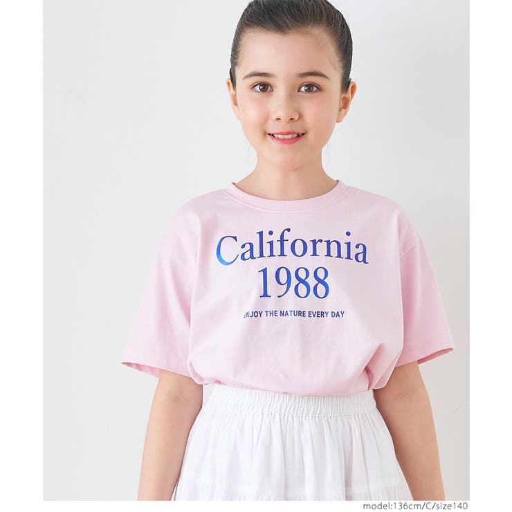 ［C］ | 親子お揃いアソートデザインクルーネックTシャツ キッズ | coca