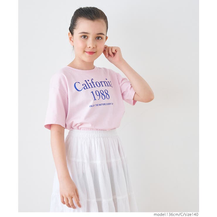 親子お揃いアソートデザインクルーネックTシャツ キッズ | coca | 詳細画像7 