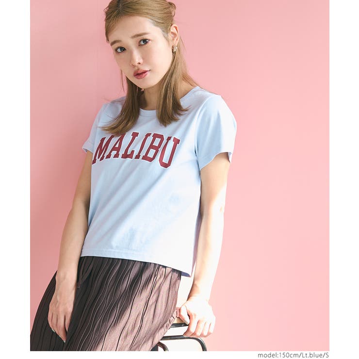 OE天竺コンパクトロゴプリントTシャツ レディース | coca | 詳細画像22 