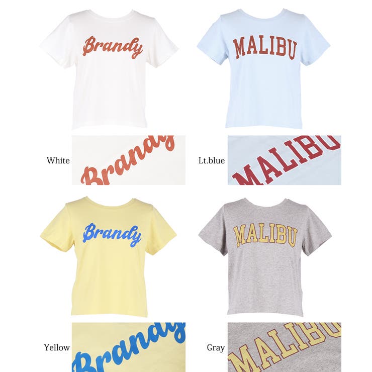 OE天竺コンパクトロゴプリントTシャツ レディース | coca | 詳細画像24 