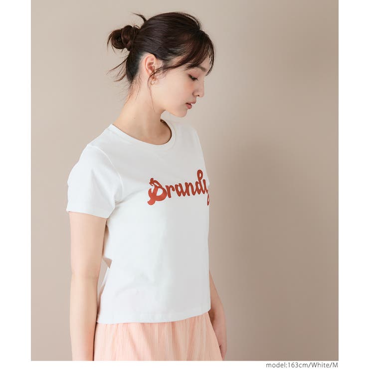 OE天竺コンパクトロゴプリントTシャツ レディース | coca | 詳細画像7 
