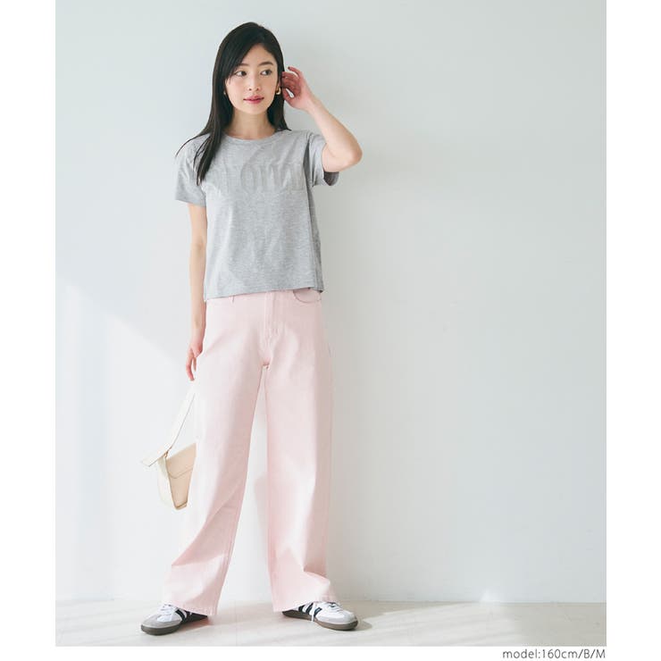 コンパクトロゴTシャツ レディース | coca | 詳細画像13 