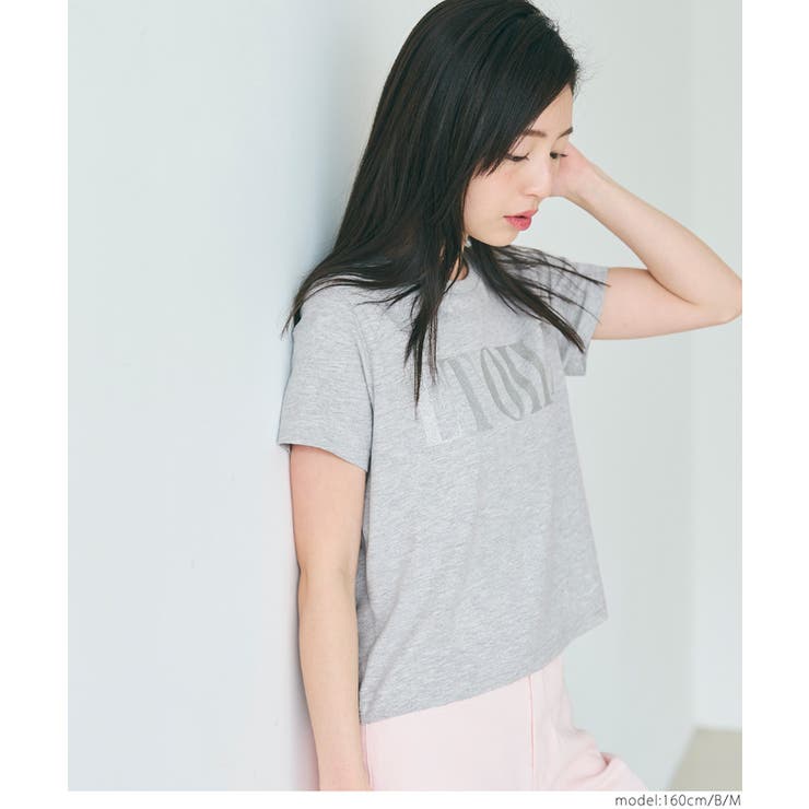 コンパクトロゴTシャツ レディース | coca | 詳細画像14 