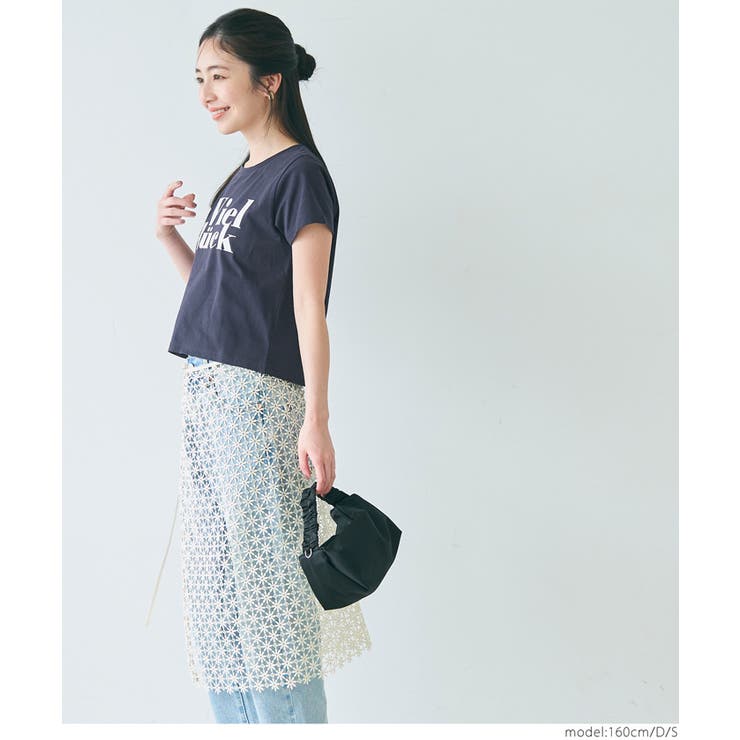 コンパクトロゴTシャツ レディース | coca | 詳細画像22 