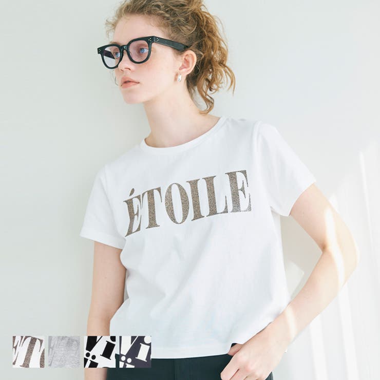 コンパクトロゴTシャツ レディース | coca | 詳細画像1 