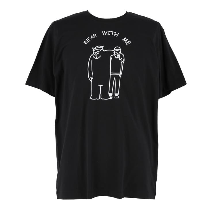 ベアプリントTシャツ メンズ レディース | coca | 詳細画像3 