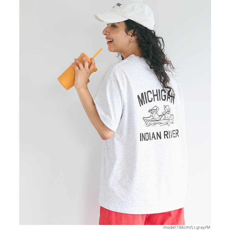 イラストプリントTシャツ メンズ レディース | coca | 詳細画像7 