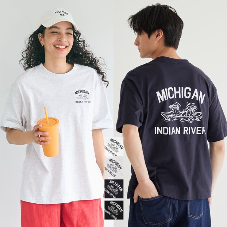 イラストプリントTシャツ メンズ レディース | coca | 詳細画像1 