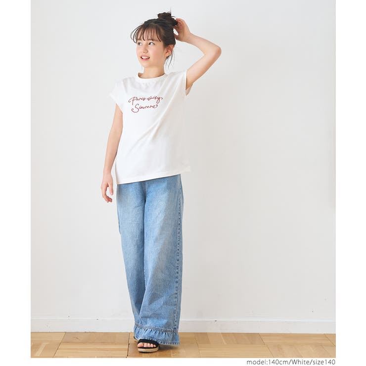 アソートプリントフレンチTシャツ キッズ | coca | 詳細画像2 