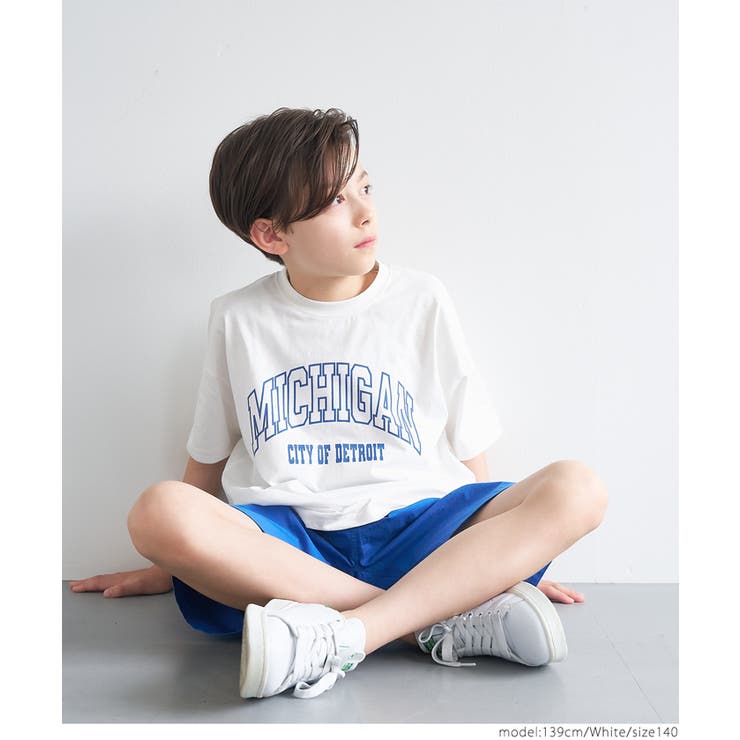 カレッジロゴTシャツ キッズ | coca | 詳細画像15 