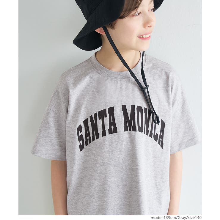 カレッジロゴTシャツ キッズ | coca | 詳細画像6 