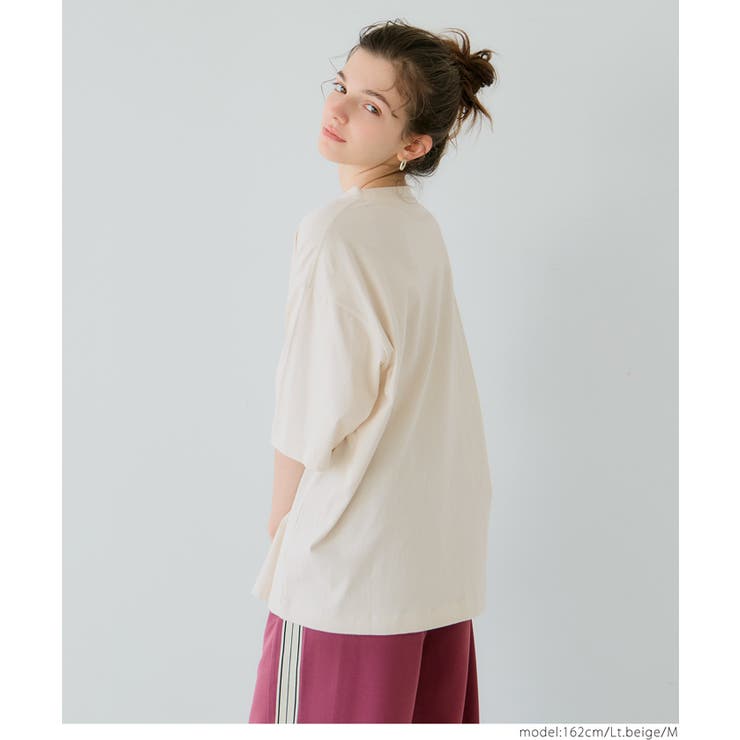 ワンポイント刺繍Tシャツ メンズ レディース | coca | 詳細画像5 