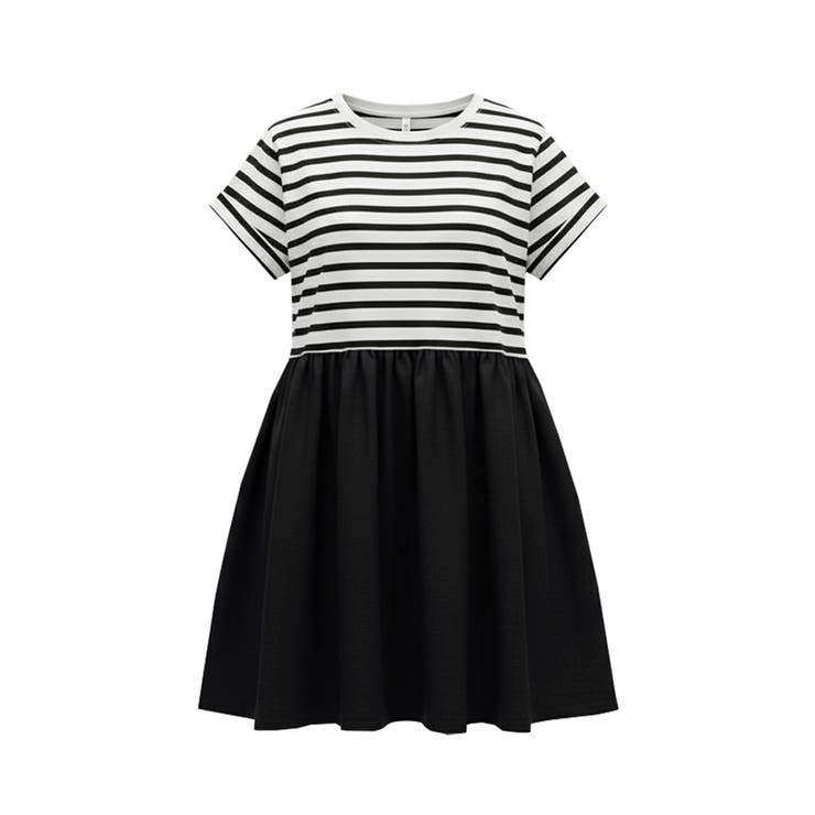 シンプルなのに、ちゃんと華やか。クルーネックドッキングギャザートップス | coca | 詳細画像5 