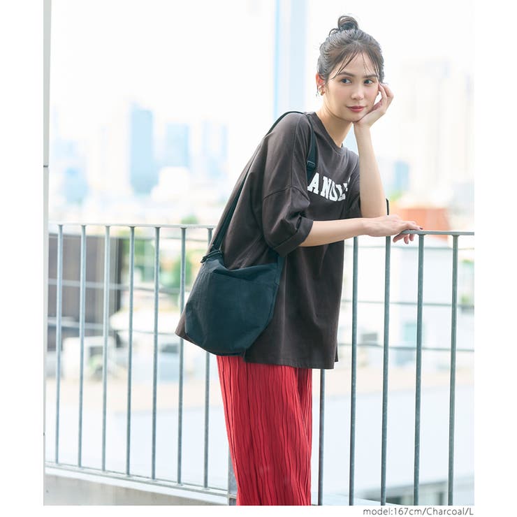 ロゴビックTシャツ レディース[品番：PA000017368]｜coca（コカ