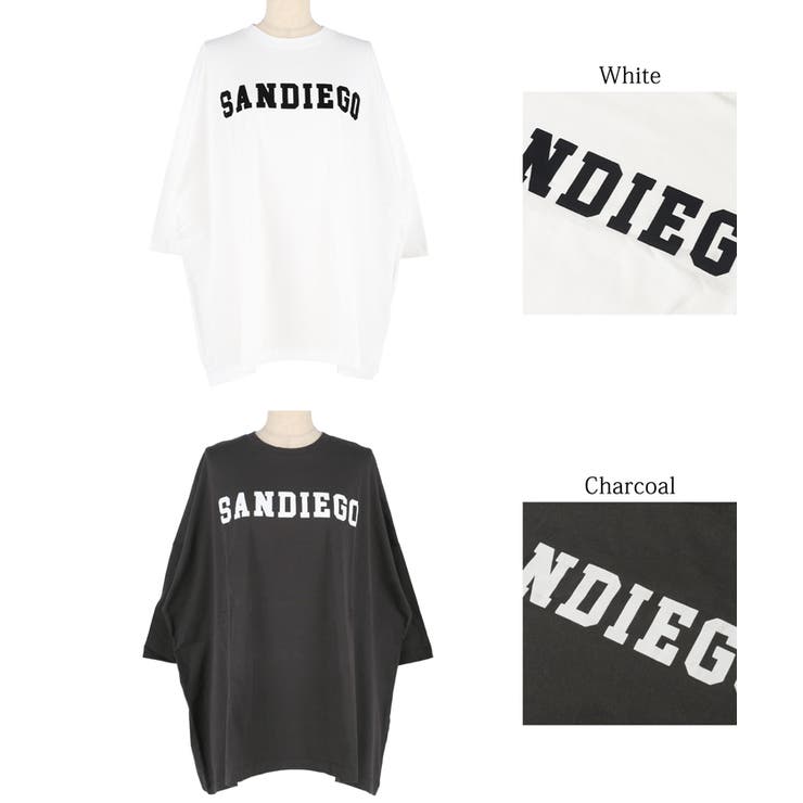 ロゴビッグTシャツ | coca | 詳細画像16 